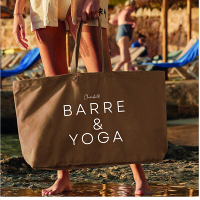 Oversized Tote - Chesterfield Barre & Yoga. Thumbnail