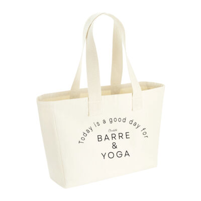 Large Tote - Today is a good day for Barre & Yoga 2 Thumbnail