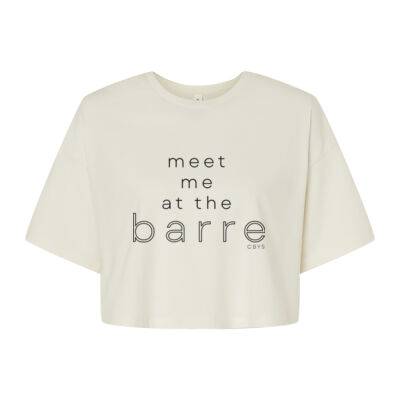Meet me at the Barre - Cropped T-Shirt  Thumbnail