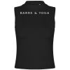 Women's high neck crop vest Thumbnail