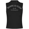 Women's high neck crop vest Thumbnail