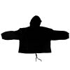 Cropped oversize hoodie wide Thumbnail
